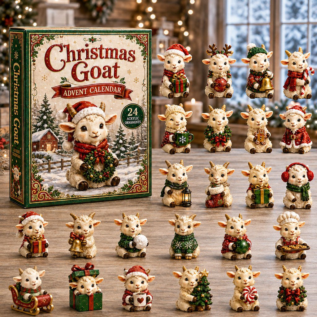 Christmas Goat advent calendar