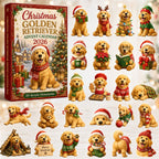 Christmas Golden Retriever advent calendar