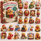 Christmas Golden Retriever advent calendar