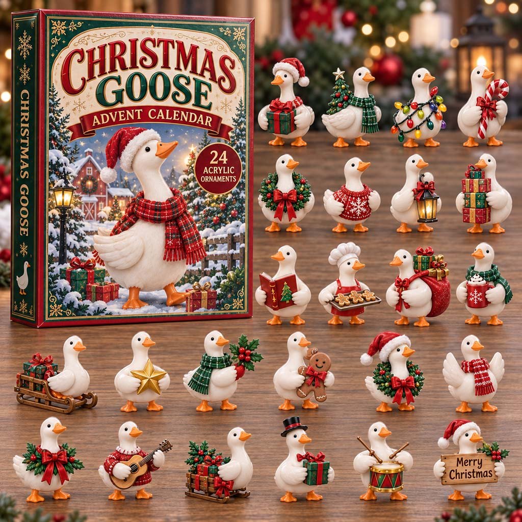 Christmas Goose advent calendar