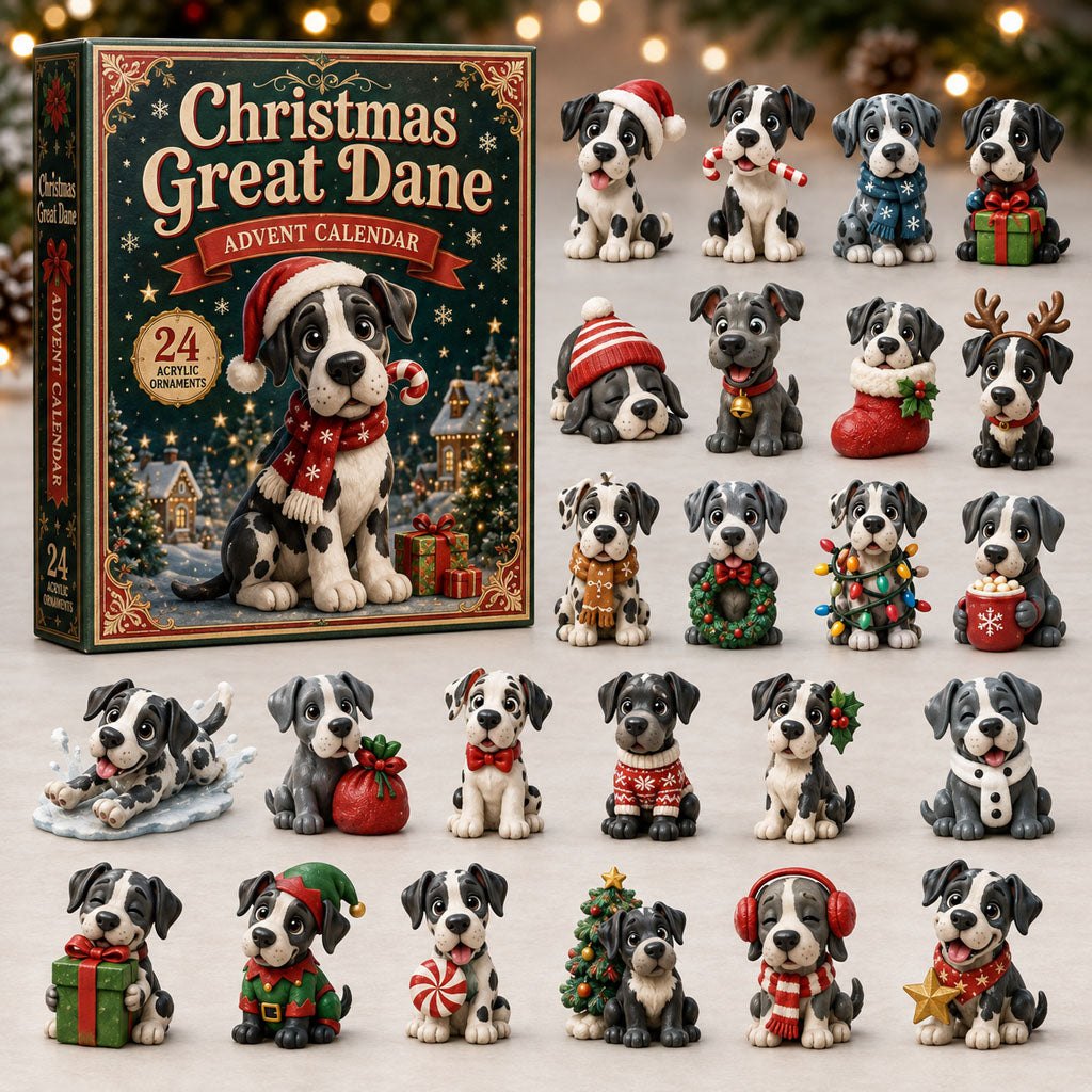 Christmas Great Dane advent calendar