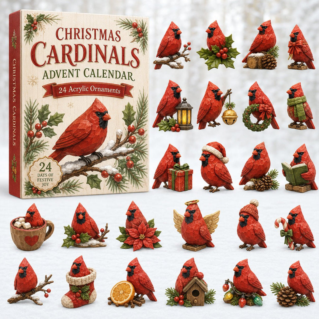 Christmas Holy Cardinals advent calendar
