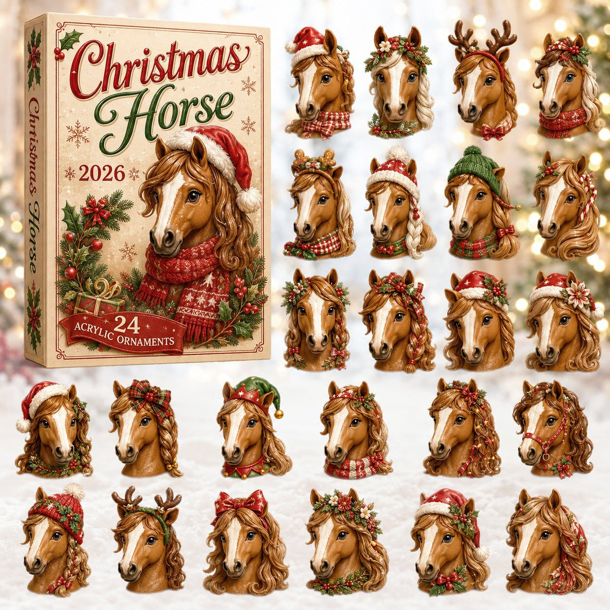 Christmas Horse advent calendar