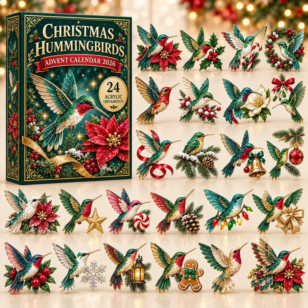 Christmas Hummingbird advent calendar