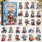 Christmas Husky advent calendar