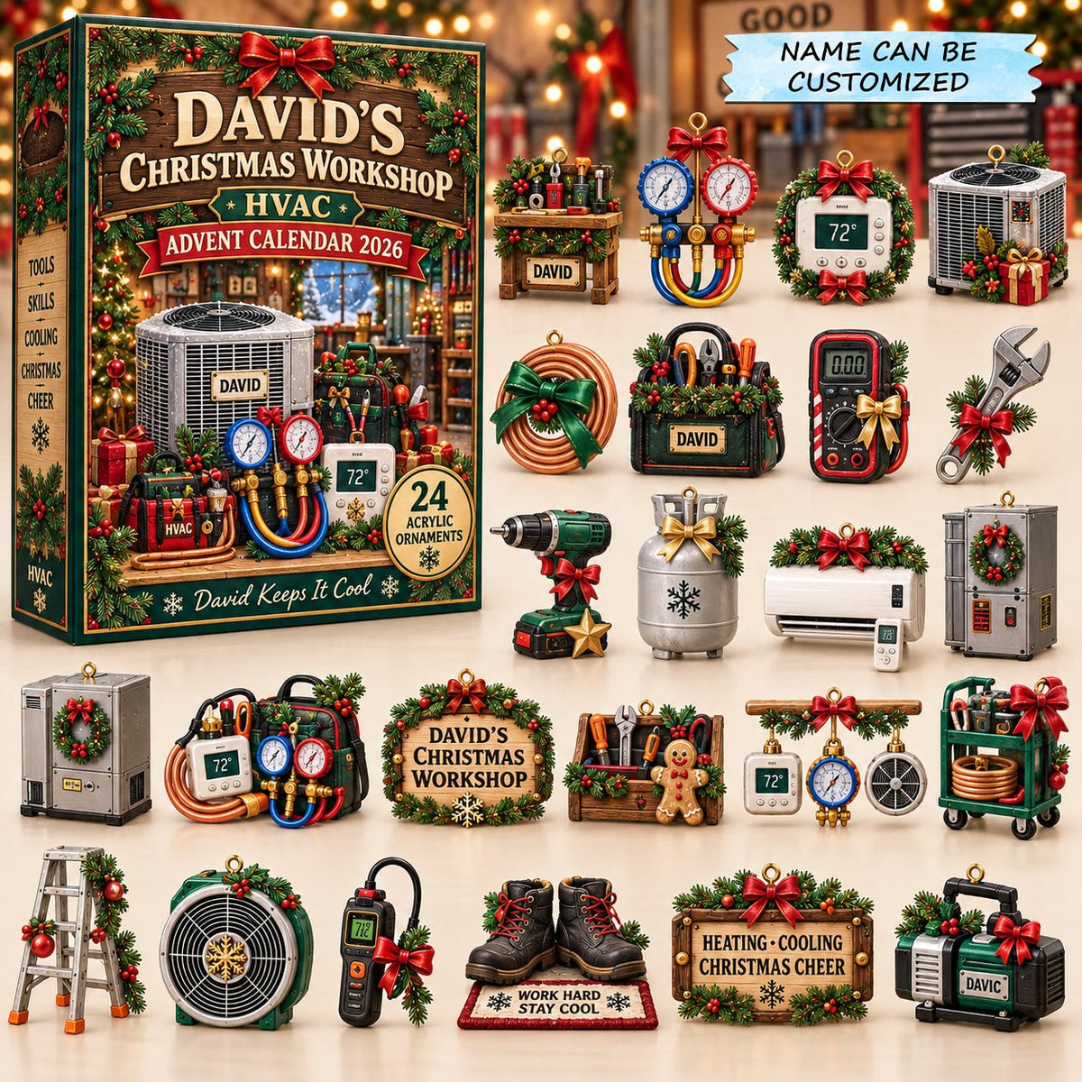 Christmas HVAC advent calendar