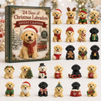 Christmas Labrador advent calendar