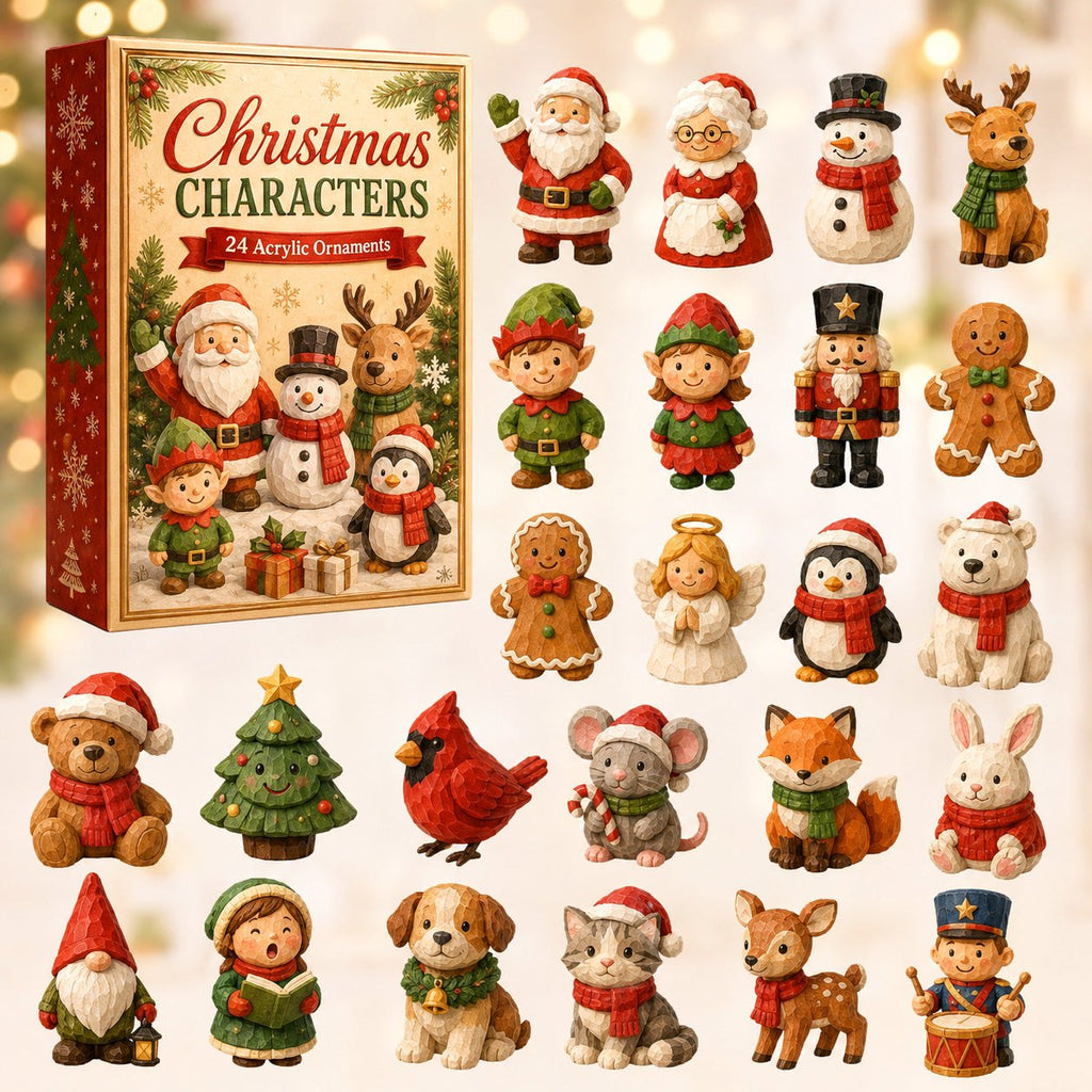Christmas Land Characters advent calendar