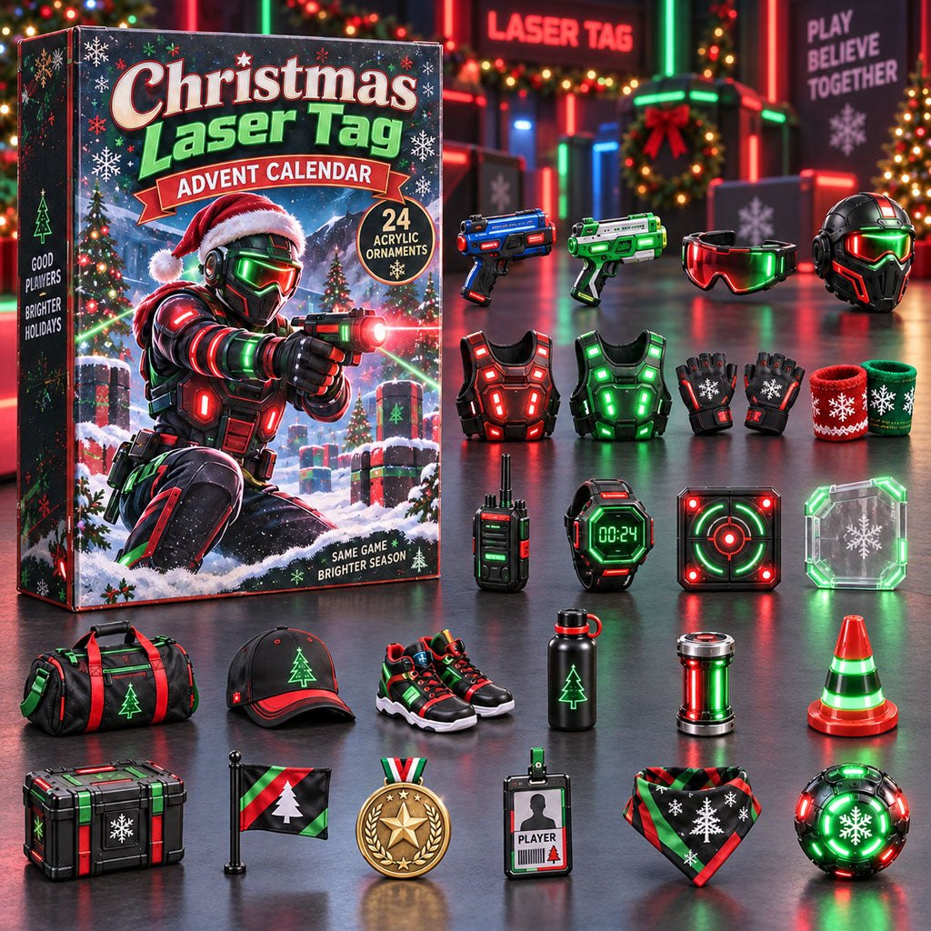 Christmas Laser Tag advent calendar