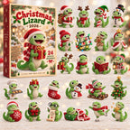 Christmas Lizard advent calendar