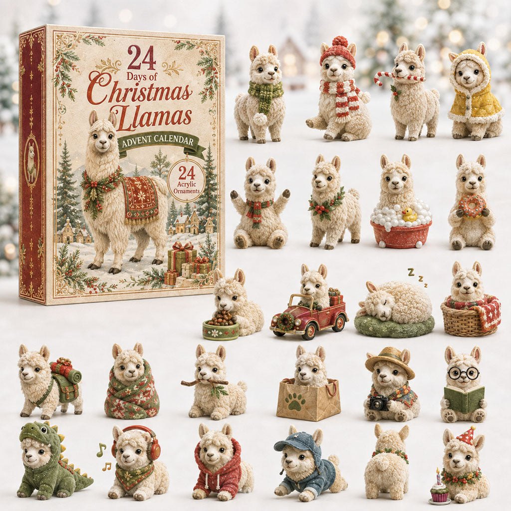 Christmas Llama advent calendar