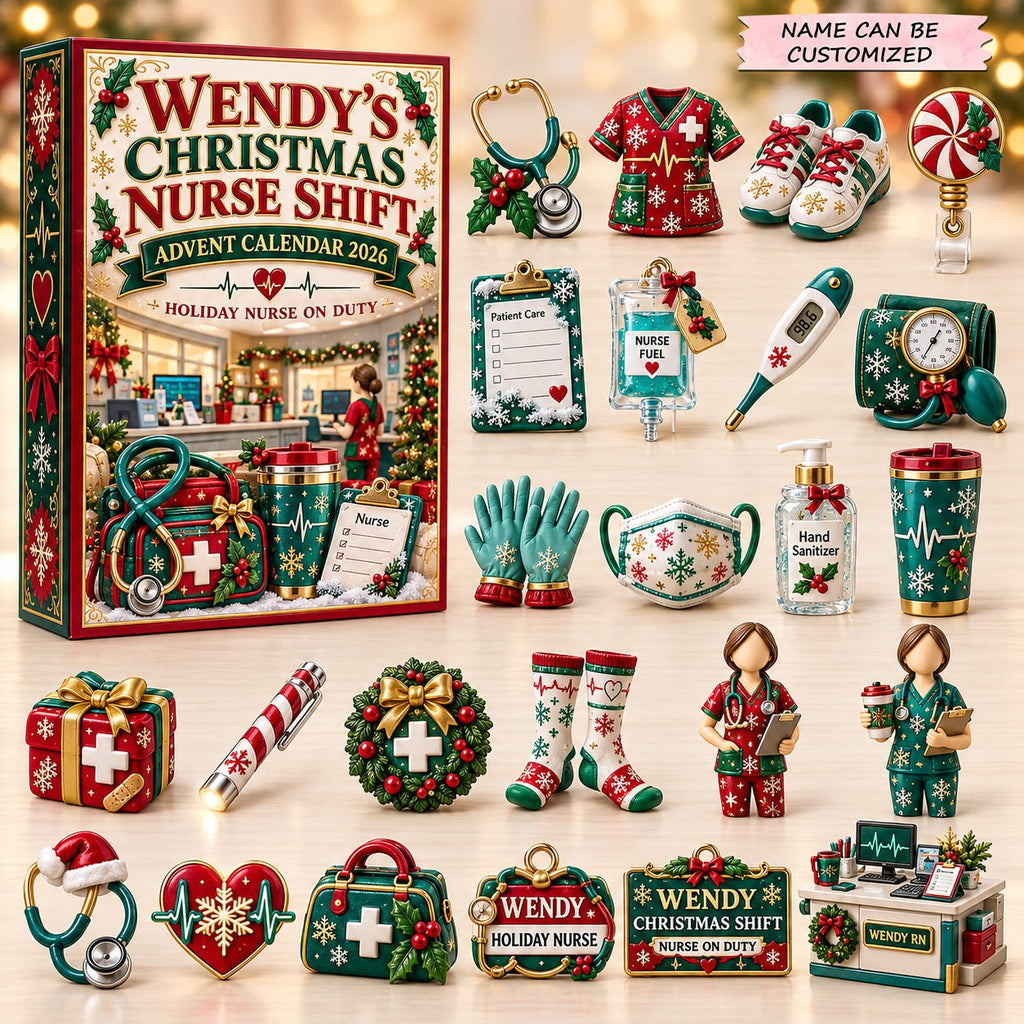 Christmas Nurse advent calendar