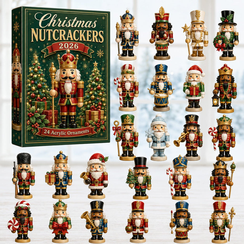 Christmas Nutcrackers Green advent calendar