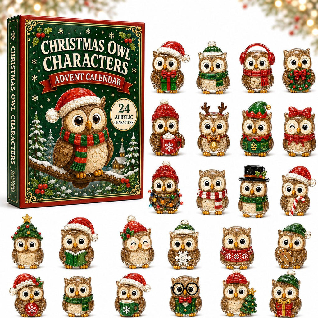 Christmas Owl advent calendar