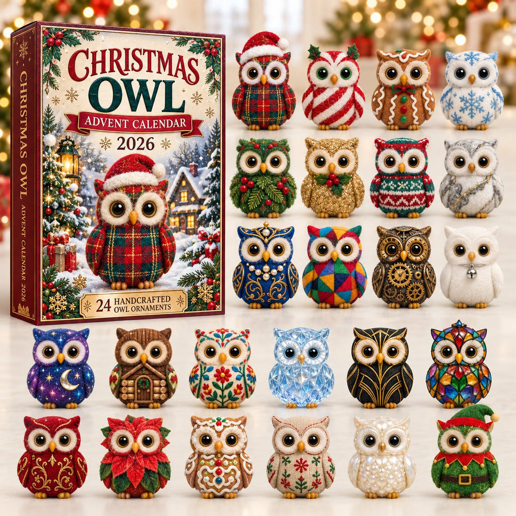Christmas Owl advent calendar