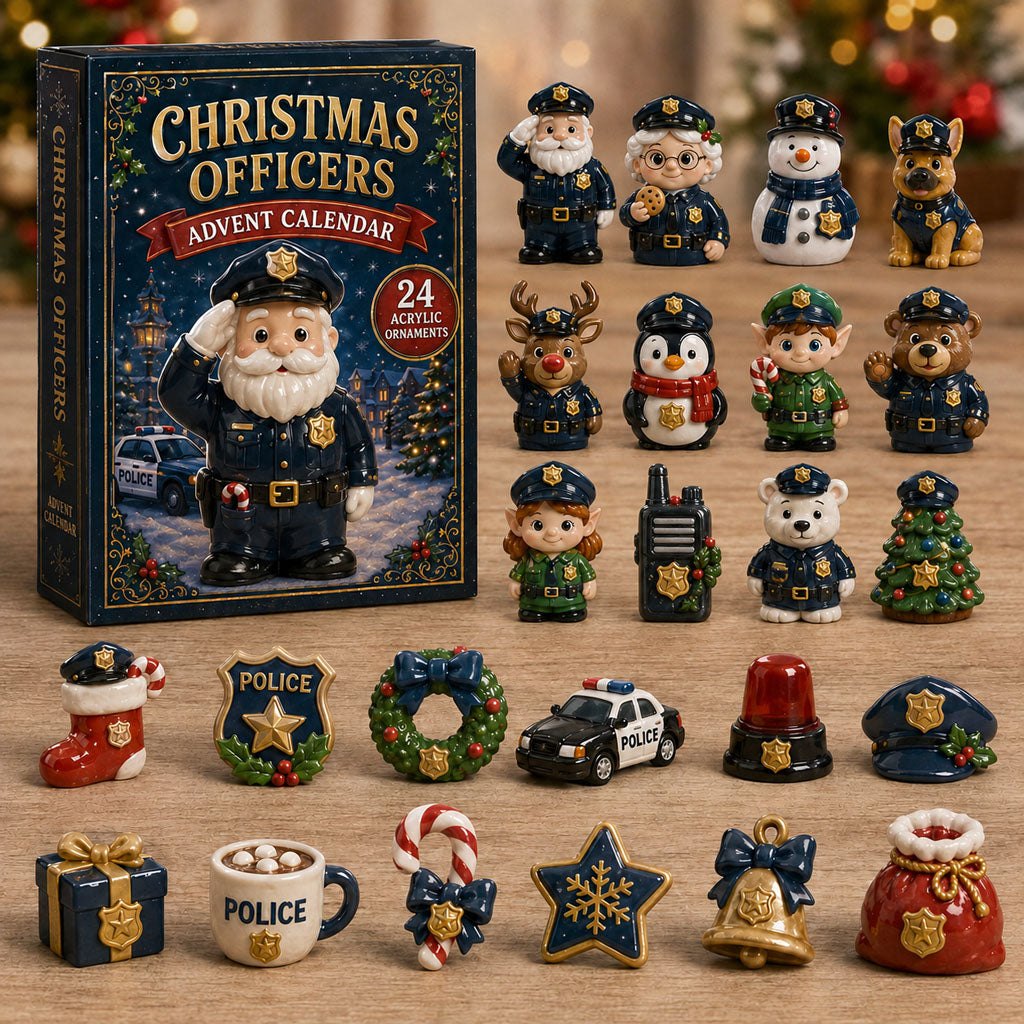 Christmas Police Officer advent calendar