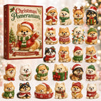 Christmas Pomeranian advent calendar