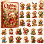 Christmas Poodle advent calendar