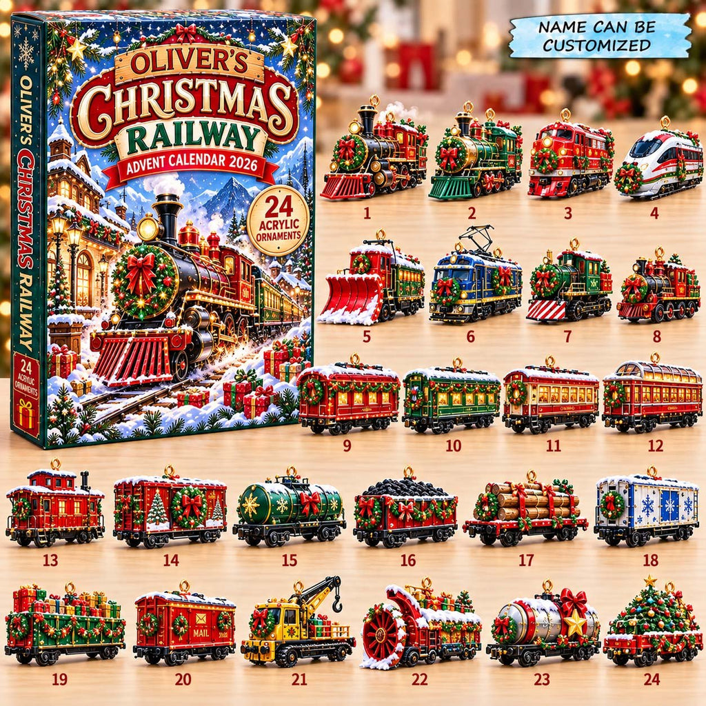 Christmas Railway advent calendar