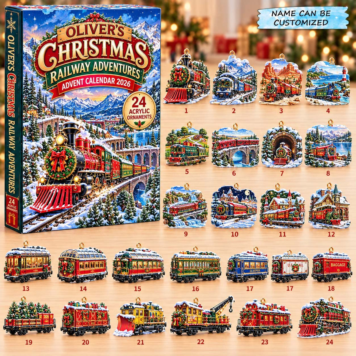 Christmas Railway Adventures advent calendar