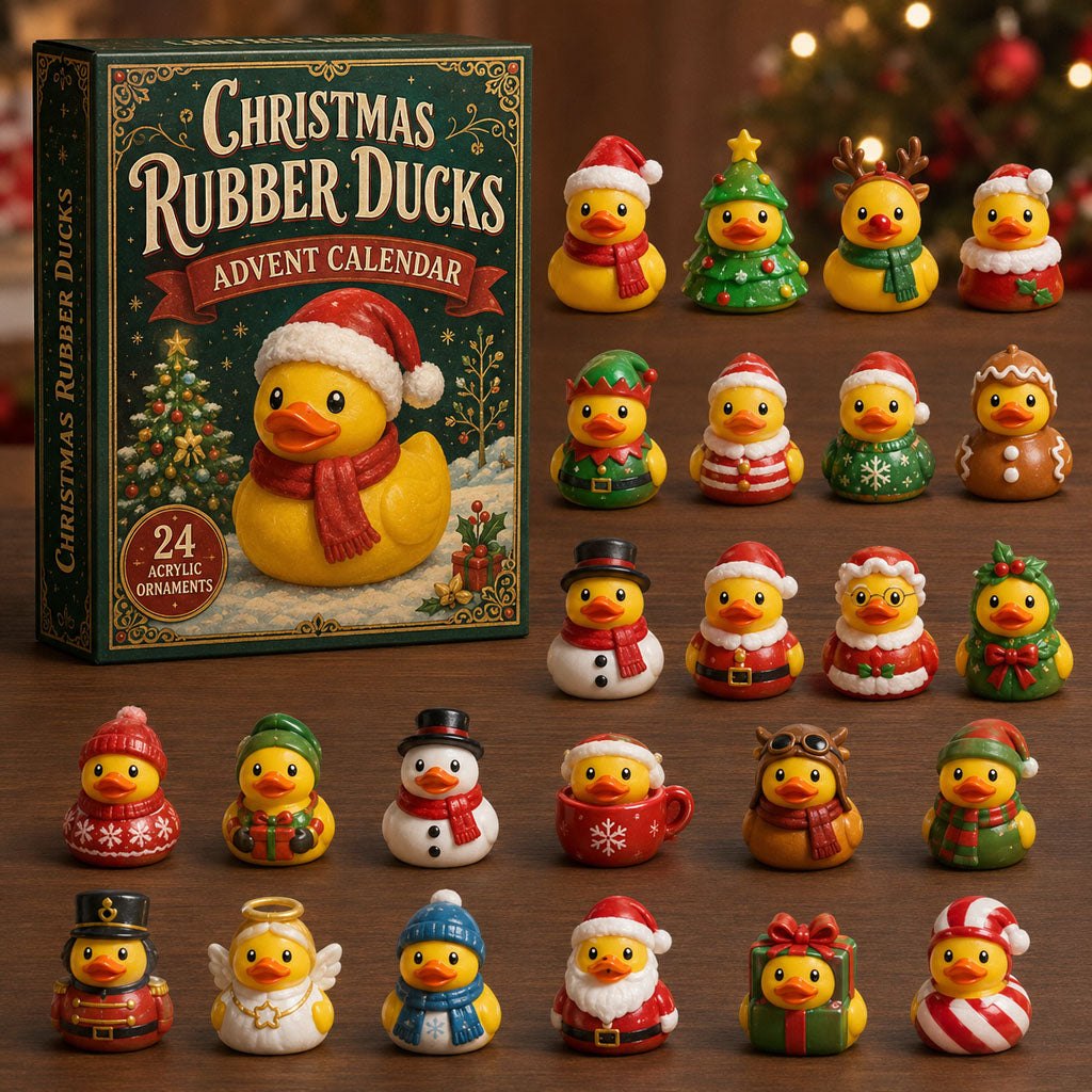 Christmas Rubber Ducks advent calendar