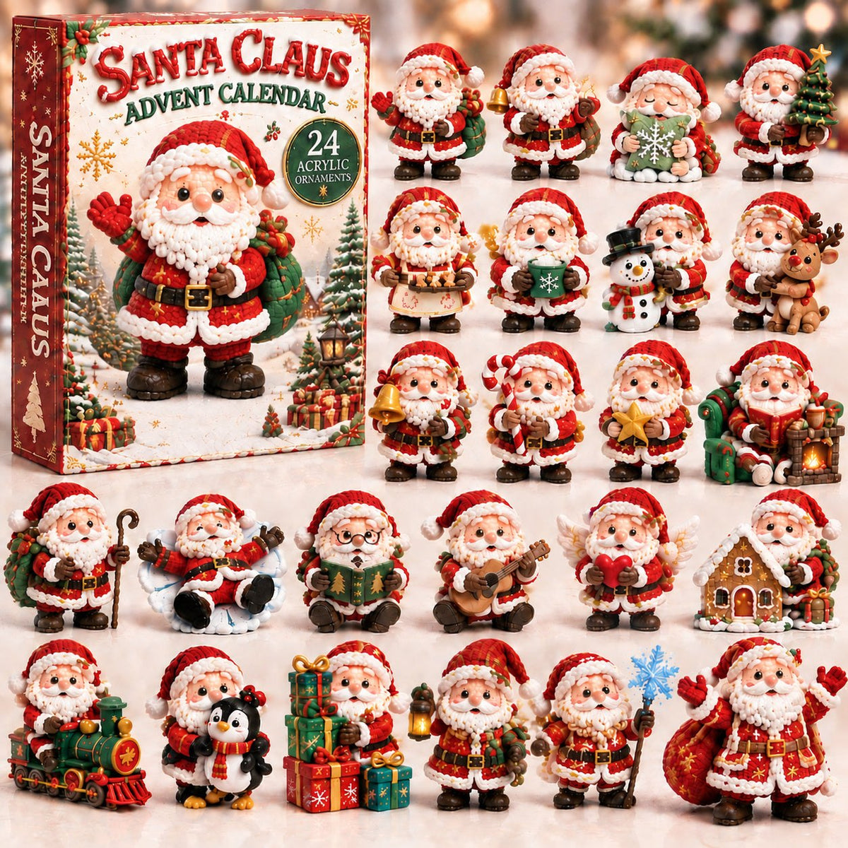 Christmas Santa Claus advent calendar