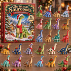 Christmas Sauropoda advent calendar