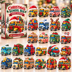 Christmas School Bus advent calendar