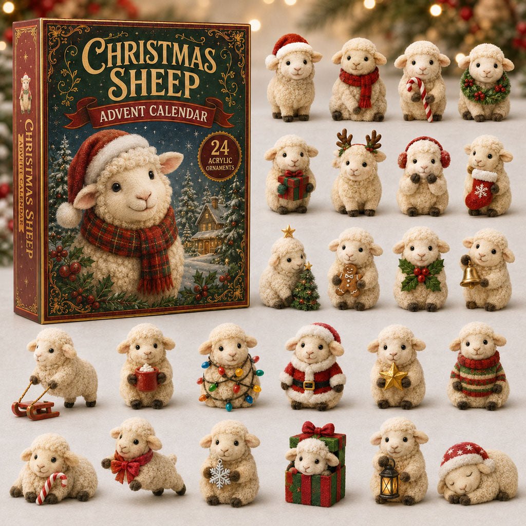 Christmas Sheep Holiday advent calendar