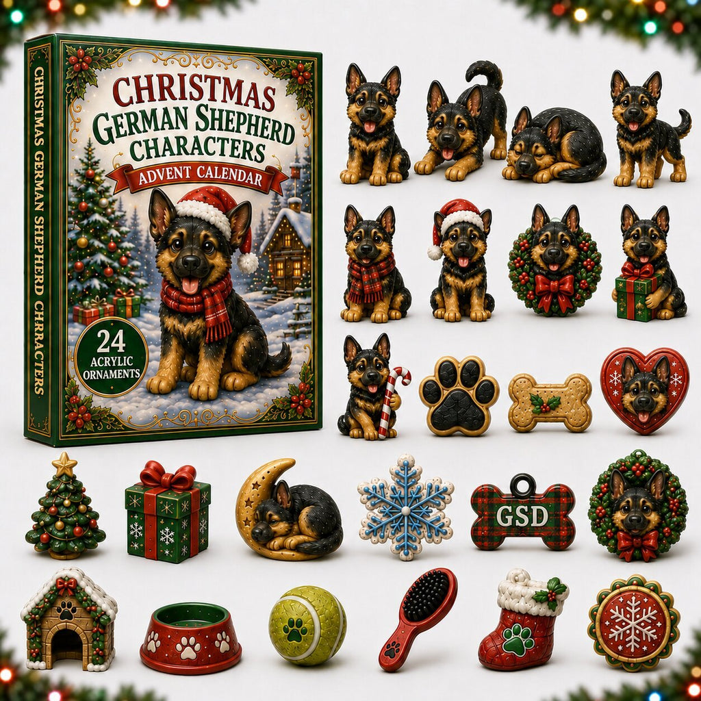 Christmas Shepherd advent calendar
