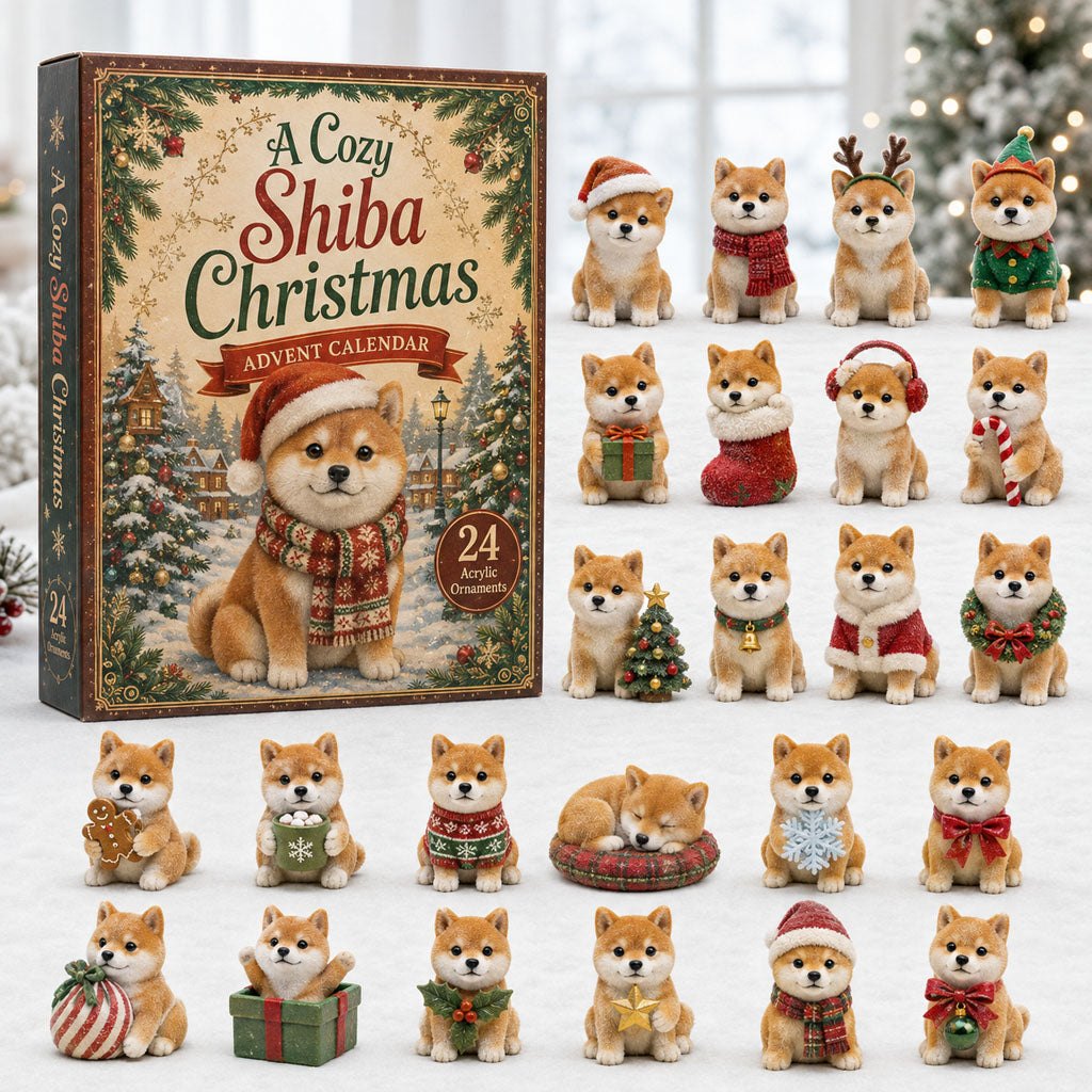 Christmas Shiba advent calendar
