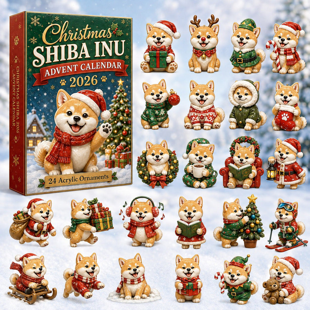 Christmas Shiba Inu advent calendar