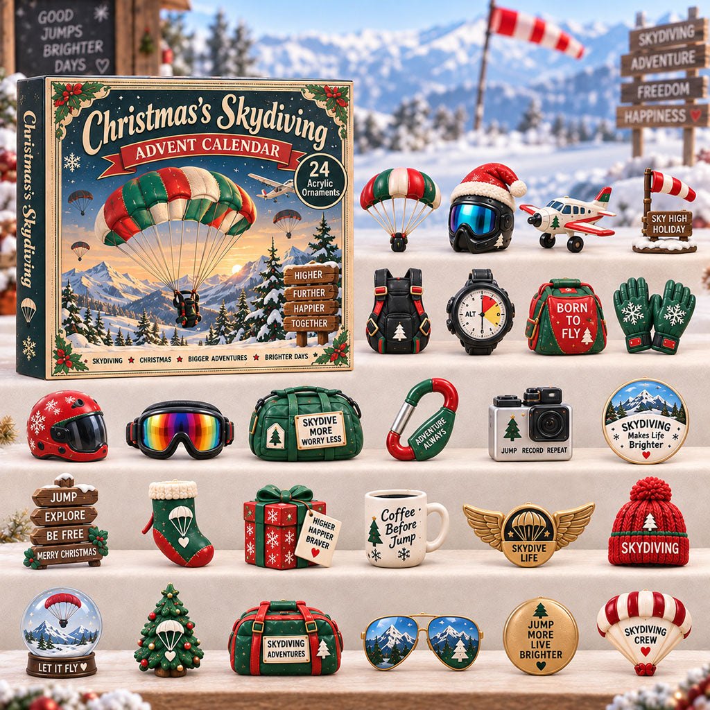 Christmas Skydiving advent calendar