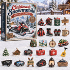 Christmas Snowmobile advent calendar