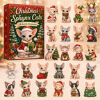 Christmas Sphynx Cat advent calendar