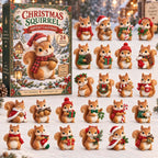 Christmas Squirrel advent calendar