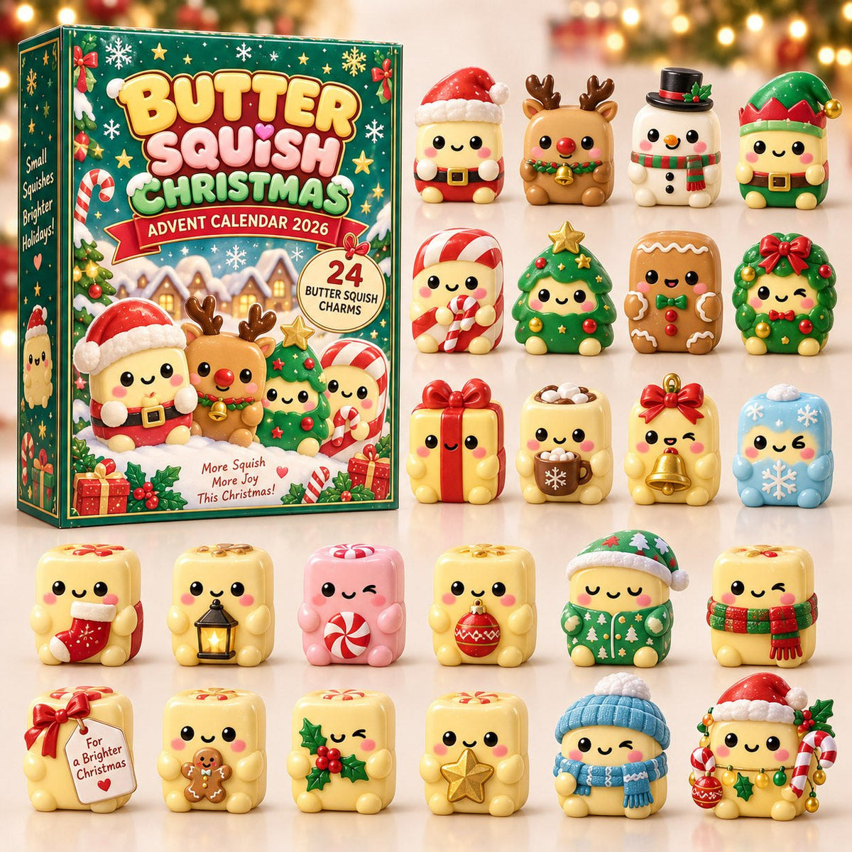 Christmas Squishy advent calendar