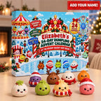 Christmas Squishy Hunting advent calendar