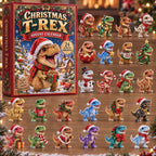 Christmas T-Rex advent calendar
