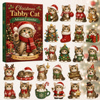 Christmas Tabby Cat advent calendar