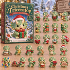 Christmas Triceratop advent calendar