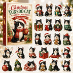Christmas Tuxedo Cat advent calendar