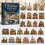 Christmas Village Houses advent calendar