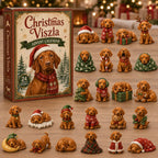 Christmas Vizsla advent calendar