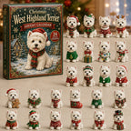 Christmas West Highland Terrier advent calendar