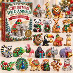 Christmas Wild Animals advent calendar