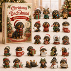 Christmas With Dachshund advent calendar