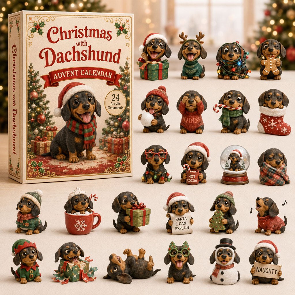 Christmas With Dachshund advent calendar