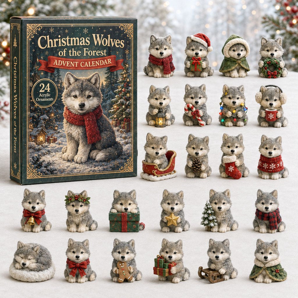Christmas Wolf advent calendar