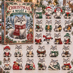 Christmas Wolf advent calendar